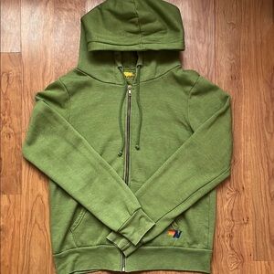 Green Lightning Bolt Hoodie